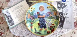 John Mc Clellend &quot;A Time To Plant 50th Anniversary March Of Dimes Plate Coa - £7.99 GBP