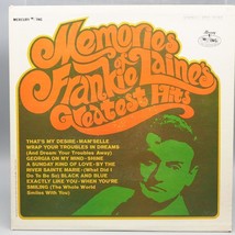 Vintage Memories of Frankie Laine&#39;s Greatest Hits Album LP Vinyl Record - £23.43 GBP