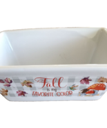 Harvest Mini Loaf &quot;Fall Is My Favorite Color&quot;-Oven/Dishwasher/Microwave ... - $17.49 CAD