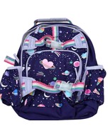 Pottery Barn Kids Backpack With Space &amp; Heart Design Adjustable Straps M... - $26.96 CAD
