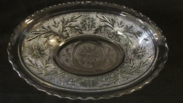 Hocking Sandwich Clear 8.5&quot; Oval Serving Dish Bowl - Extra Nice Condition - $5.00