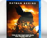 Batman Begins (Blu-ray Disc, 2005, Widescreen) Like New !  Christian Bale  - $6.78