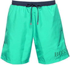Boss Hugo Boss Men&#39;s Starfish BM Swim Shorts, Turquoise/Aqua, Small 5155-10  - £38.33 GBP
