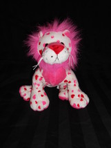 Ganz Webkinz Plush Stuffed Animal White Pink 9 Inch Toy Valentines - £2.39 GBP