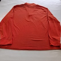 Saddlebred Comfort Flex Men's Red Cotton Blend Pullover Shirt Long Sleeve Sz XL image 2