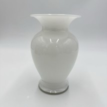 Royal Copenhagen Amfora Vase White Cased Crystal Glass 6” Michael Bang - $58.50