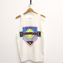 Vintage Cape Cod Pro Volleyball Tank T Shirt Large - £29.32 GBP