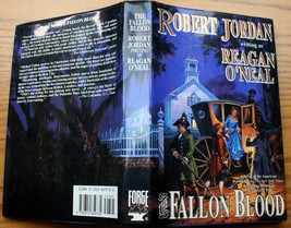 vntg Robert Jordon THE FALLON BLOOD by Reagan O&#39;Neal (1995 1st hcdj) early USA - £13.45 GBP