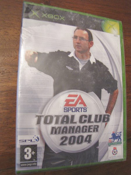 Primary image for Xbox Video Game NEW Football Football Total Club Manager 2004 ea Sports Sale-...
