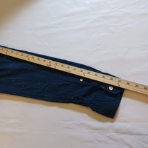 Abercrombie & Fitch Men's Muscle Button Down Collared Blue Shirt Long Sleeve XL image 8