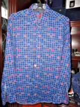 Robert Graham Colorful Long Sleeve Shirt Size Medium