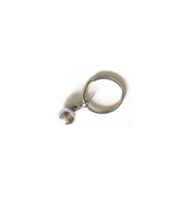 Silver Basketball Pendant Key Chain or Zipper Pull Charm - £8.01 GBP