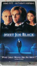 Meet Joe Black...Starring: Anthony Hopkins, Brad Pitt (used VHS&#39;s) - £14.38 GBP