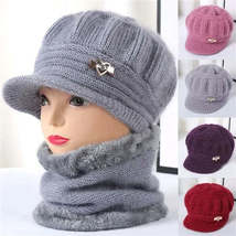 Knitted Hat Women Warm Winter Hats For Women Ladies Beanie Girls Skullie... - $19.99