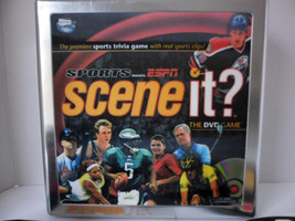 Scene It? Collector&#39;s Tin ESPN Sports Edition The DVD Trivia Game 100% Complete - £12.46 GBP