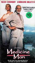 Medicine Man [VHS 1992] Sean Connery, Lorraine Bracco / Romance, Adventure - $1.13