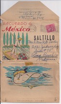 RECUERDO DE MEXICO SALTILLO 1949 Souvenir PostCard Picture Pack of 20 - £7.03 GBP