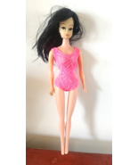 Vintage 1960’s Hong Kong Barbie Clone Black Hair Pink Swimsuit Bendy Waist - $561.02 MXN