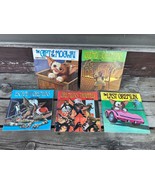 VTG 1984 GREMLINS Adventures Story Books # 1-5 Set w/ Records 33 1/3 RPM - £23.33 GBP