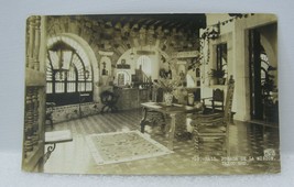 1941 Posada De Le Mision Taxco Mexico Interior Postcard Posted RPPC - $3.95