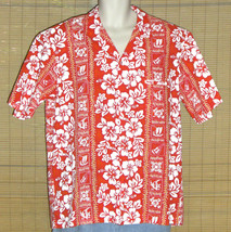 Royal Creations Hawaiian Shirt Red White XL - £17.22 GBP