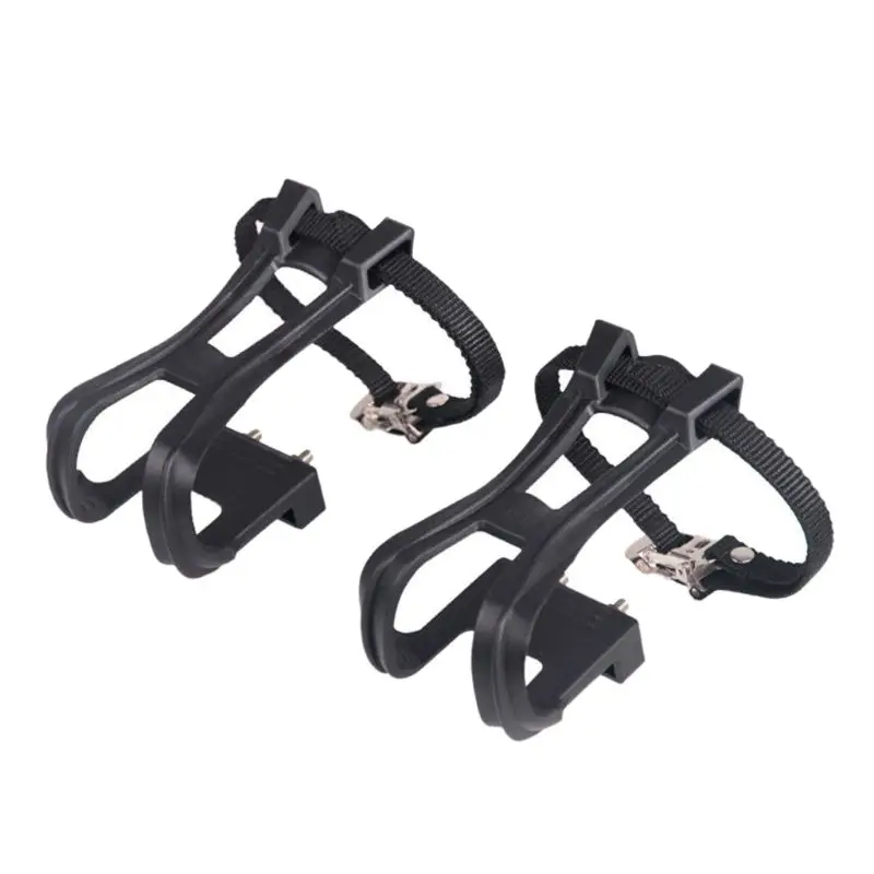 1pair Cycling MTB Road Bike Pedal Toe Clip Strap Belts Bicycle Pedal Shoe Harnes - $46.62