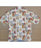 PIERRE CARDIN Hawaiian Shirt Beige Size 2XL - €24,74 EUR