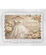 Bride to Be Bridal Shower Edible Image Cake Topper Edible Cake Topper Fr... - $16.47