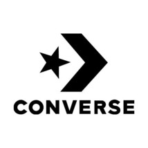 2x Converse Logo Vinyl Decal Sticker Different colors &amp; size for Car/Bike/Window - £3.51 GBP+