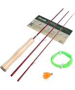 4&#39;0&quot; Practice Fly Rod 3-Piece Beginner Casting Trainer | Fly Fishing Pra... - $960.83 MXN