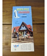 Vintage North Pole Colorado Home Of Santas Workshop Brochure - $184.69 MXN