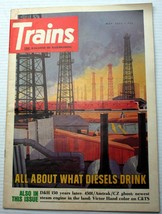 May 1973 Trains: The Magazine Of Railroading Steam/Diesel Rosters News Yarns - £9.09 GBP