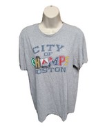 City of Champs Boston Womens Medium Gray TShirt - $413.02 MXN
