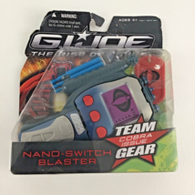 G.I. Joe Rise Of Cobra Nano Switch Blaster Team Gear Dog Tag 2009 Hasbro... - £58.10 GBP