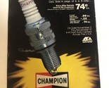 1983 Champion Spark Plugs Kmart Vintage Print Ad pa27 - $7.91