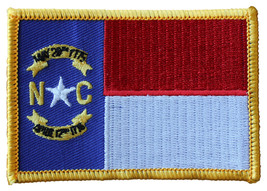 North Carolina Rectangular Patch - $3.00