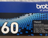 Brother 660 Black High Yield Toner Cartridge TN660 Genuine OEM Sealed Re... - £27.36 GBP
