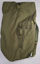 US Military Duffle Bag Rucksack Army Green Canvas Top Loading Backpack - $23.64