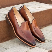 Handmade Leather Shoes Men, Men&#39;s Dress Shoes, Designer Dress Shoes, Com... - $216.97 CAD+