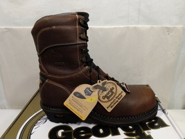 Georgia Boots Logger AMP LT Composite Toe EH Waterproof Work &amp; Safety 13... - $150.11