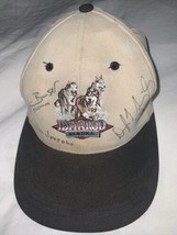 Cabelas Signed Iditarod Champion Alaska Hat Black Tan 2001 Cap - $14.84