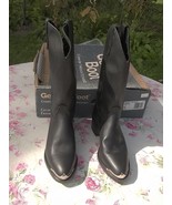 Georgia Women&#39;s 12&quot;Wellington Motorcycle Boots;Black;Leather;Size 7 Medi... - £98.32 GBP