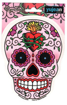 Day Of The Dead Sugar Skull Sticker Decal Dia Los Muertos Halloween - £3.98 GBP