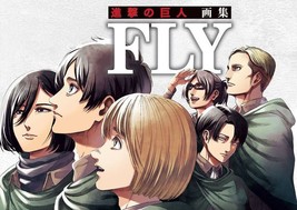Attack on Titan FLY Art Works Book w/ Comic + Prints + Scarf + Key - £165.18 GBP