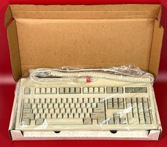 Vintage NOS Keytronic E03601Q  AT/XT 5 Pin DIN Wired Computer Keyboard - £44.11 GBP
