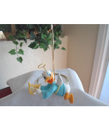 Disney Christmas Magic Tree Ornament Figurine Angel Donald Duck - Grolier - £12.01 GBP