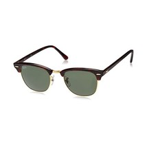 Ray-Ban Unisex Sunglasses Clubmaster Brown (Braun RB 3016 W0366) One size  - £173.20 GBP