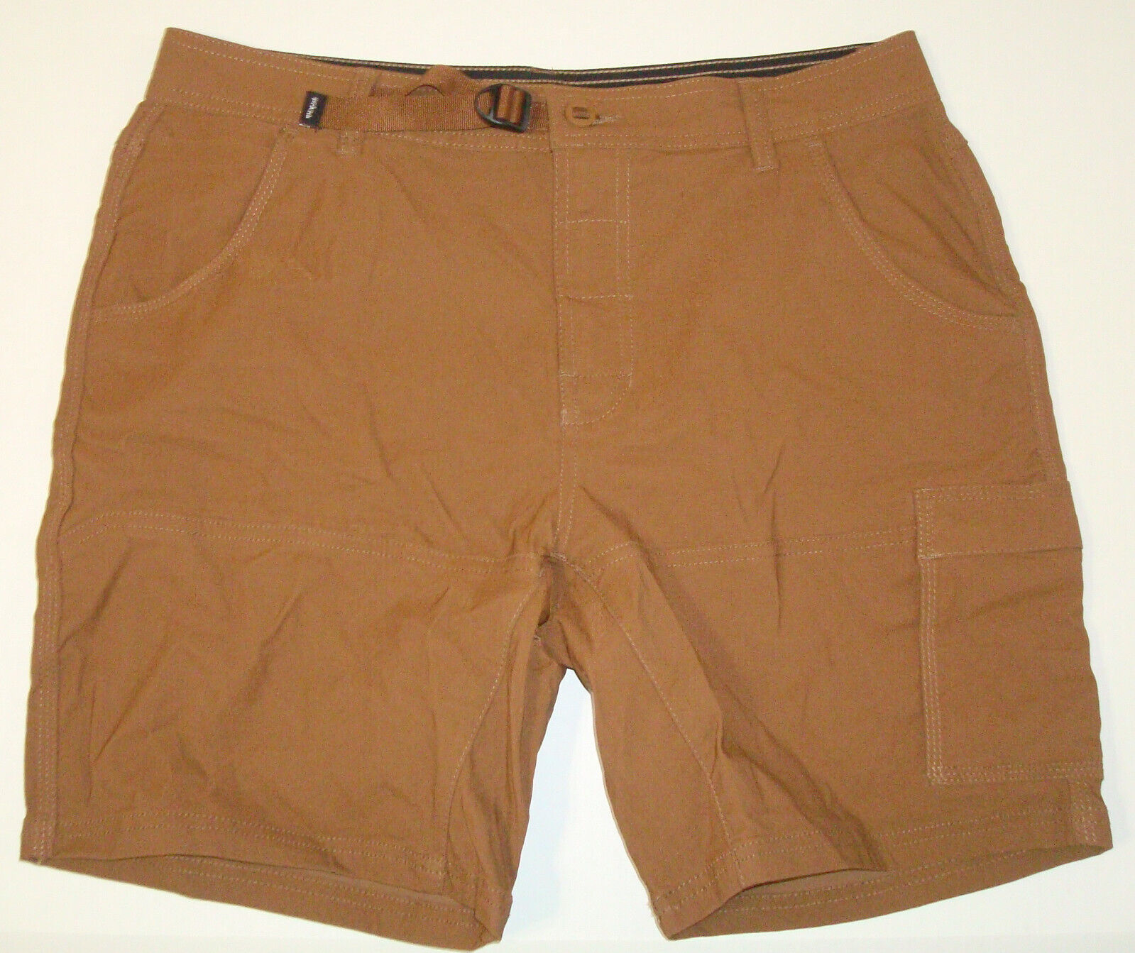 Primary image for New Mens Prana Short 34 X 08 NWT Brown Stretch Zion II Cargo Hiking Casual Sepia