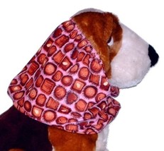 Dog Snood Pink Box of Chocolates Cotton Size Puppy REGULAR CLEARANCE - £4.12 GBP