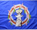 Northern Marianas - 4'X6' Nylon Flag - Nylon, Without Fringe, Grommets, ... - $96.00